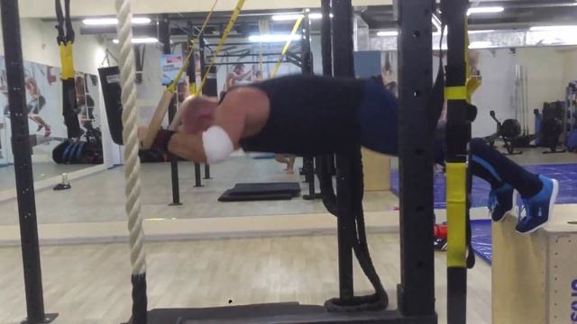 Кольца: Приведение плеча/Отжимания/Разгибания предплечий из-за головы. 6.09.2019 смотреть онлайн