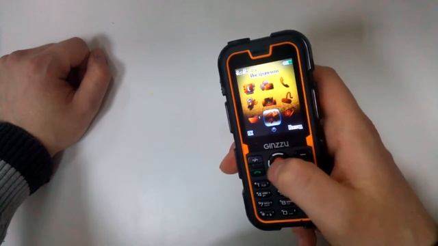 Телефон Ginzzu R2 Dual. Который не боится воды, ударов и грязи смотреть онлайн