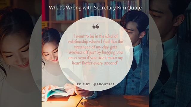 What's Wrong with Secretary Kim Quote смотреть онлайн