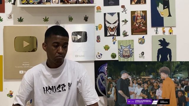 Jhony REACT - APOLLO X BLACK PANTER - Semifinal ( Vingança? ) смотреть онлайн