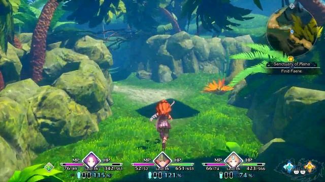 Trials of Mana Remake (PS4 Pro) Gameplay Walkthrough Part 6 - Sword of Mana смотреть онлайн