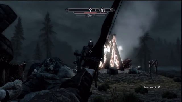 The Elder Scrolls V: Skyrim HD (PS3) Part 158 - Kill the Giant located at Bleakwood Basin смотреть онлайн