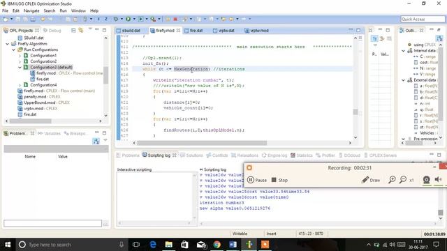 Firefly Algorithm for Vehicle Routing Problem with time windows смотреть онлайн
