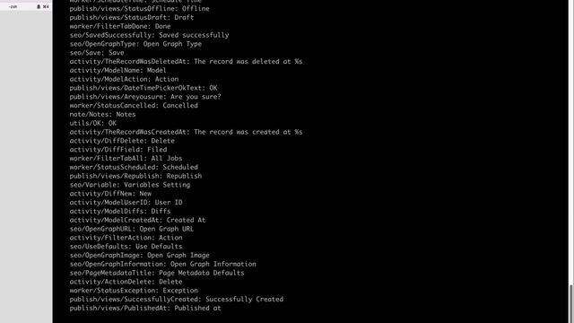 QOR5 i18n-transfer tool to export go struct messages to csv, and import csv to go struct messages смотреть онлайн