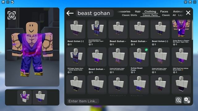 How To Make Beast Gohan in ROBLOX *easy* смотреть онлайн