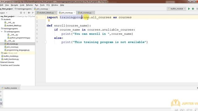 11.2 How to Import a Package | Packages | Learn Python Programming Step by Step Tutorials смотреть онлайн