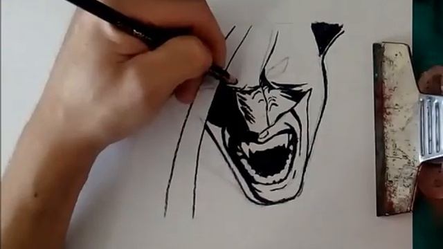 HOW TO DRAW WOLVERINE EASY IN LESS THAN 15 MINUTES (CHALLENGE #2) José Méndez THE EXPRESS PAINTER смотреть онлайн