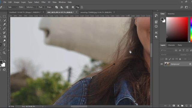 #PS 4 Adobe Photoshop CC 2018 in Nepali - Pen Tools смотреть онлайн