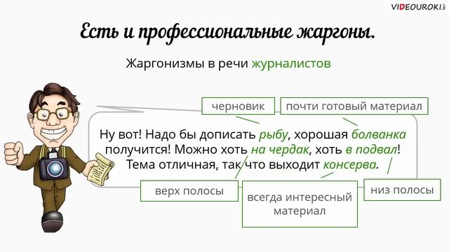 Видеоурок по русскому языку “Жаргонизмы” смотреть онлайн
