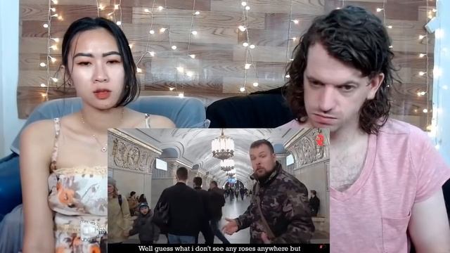 THE BEAUTIFUL MOSCOW METRO ?? | Thai-Canadian REACTION! смотреть онлайн
