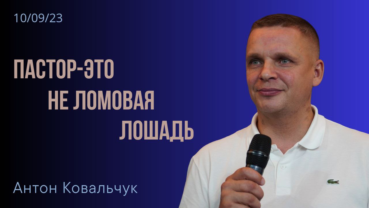 Антон Ковальчук - Пастор - это не ломовая лошадь смотреть онлайн