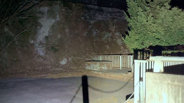 【4KHDR】 心霊スポット 154 群馬県桐生市 桐生川ダム Night Walking Dead In Japan | HUNT | Haunted |【心霊映像】