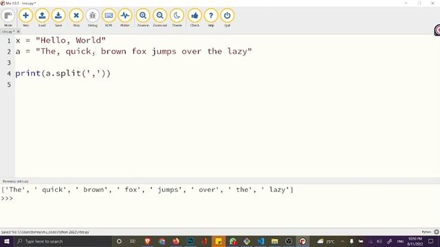 Python String Methods, String Format, Concatenate, Split, Strip, Replace смотреть онлайн