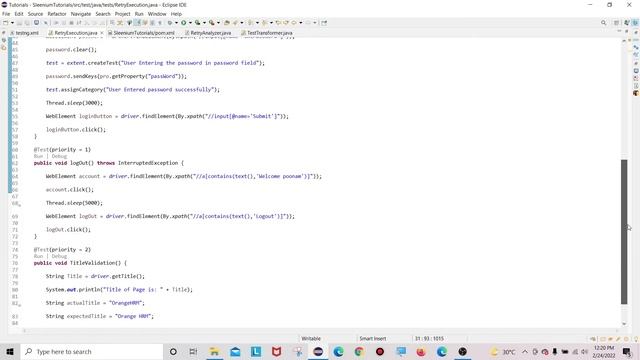 Retry Analyser testNG | Retry Logic testNG | How to execute failed test case using retry analyser смотреть онлайн