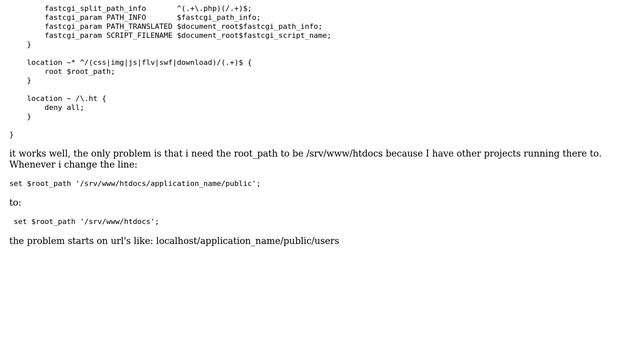 DevOps & SysAdmins: Laravel 4.1 on nginx routes error 404 смотреть онлайн
