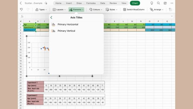 Using Excel on an iPad to Create a Scatterplot for Bivariate Data смотреть онлайн