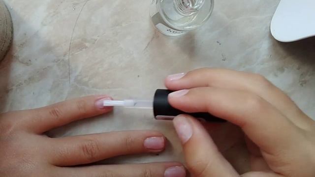 Делаю себе маникюр на короткие ногти ❤️ смотреть онлайн