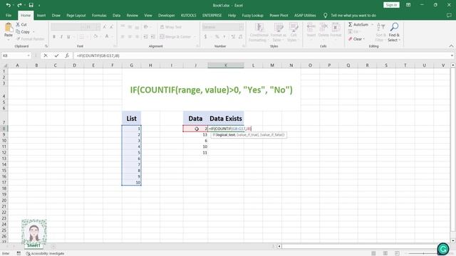 How To Check If Value Exists In Range In Excel смотреть онлайн