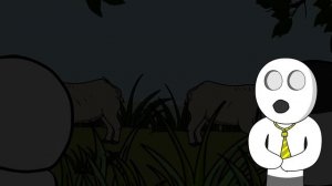 Как я гонялся за КАБАНОМ. (анимация)