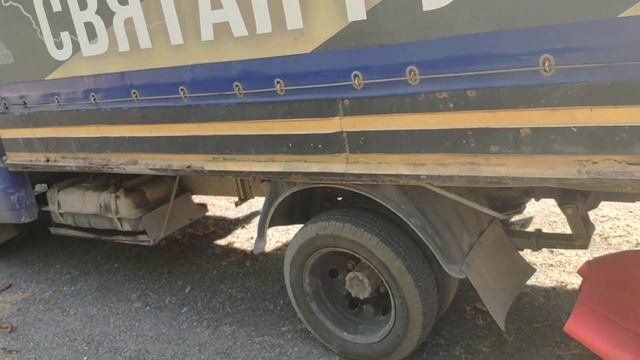 Молебен в поселке Ольгинка, ДНР.