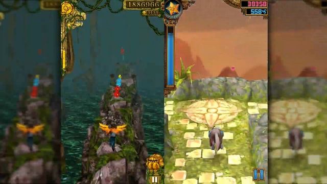 Temple Run Vs Spirit Run - Endless Run Game смотреть онлайн
