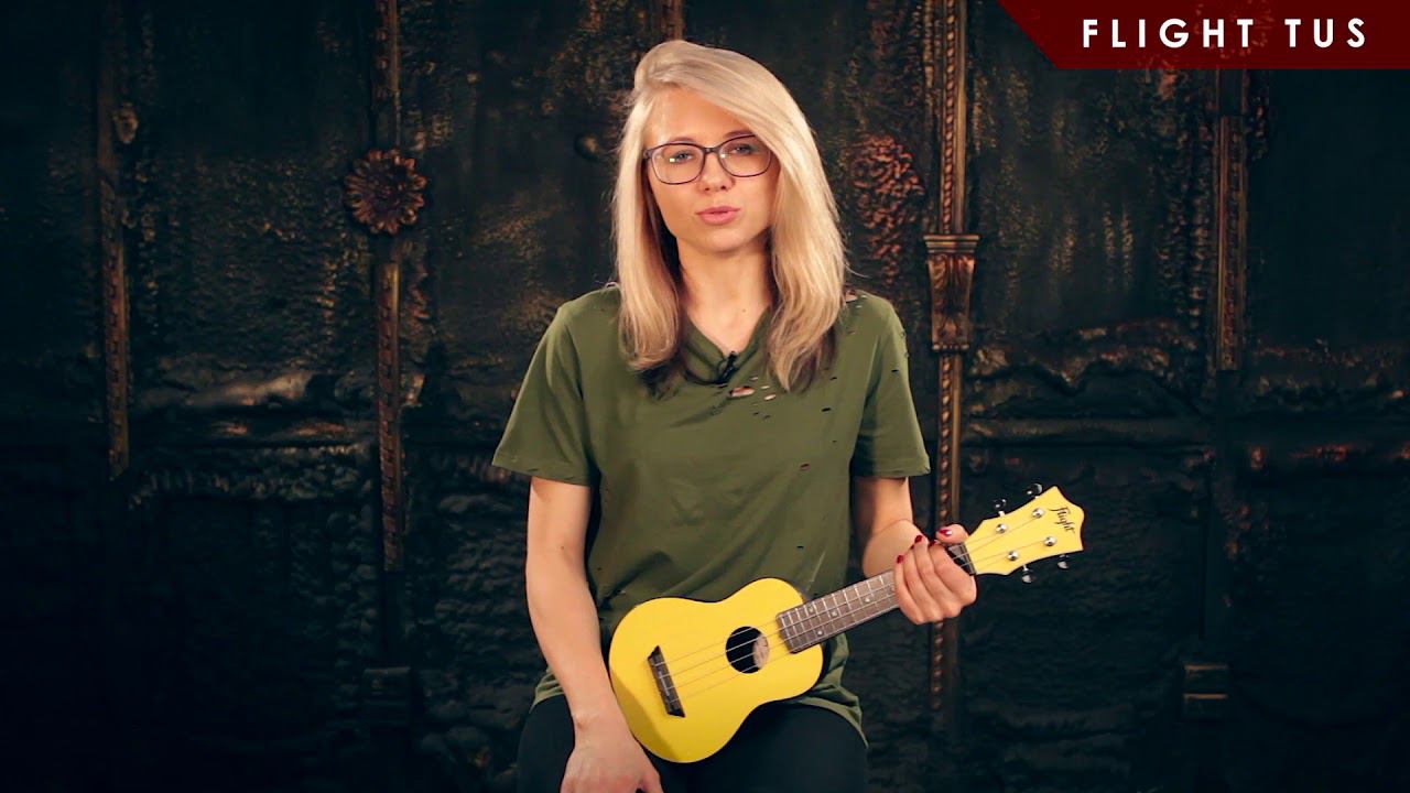 Укулеле FLIGHT серии TUS видео обзор, TUS 35 BK и др.