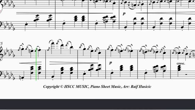 Waltz in E♭ Major, Grande Valse brillante Opus 18. - Frédéric Chopin, Piano смотреть онлайн