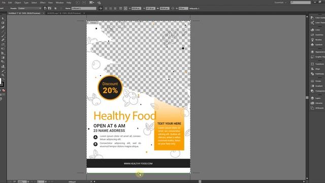 BEGINI CARA Paling Mudah Dan Cepat Membuat Desain FLYER/BROSUR Di illustrator | Tutorial Desain смотреть онлайн