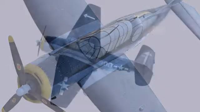 3D Model Grumman TBF Avenger - Tarpon at 3DExport.com смотреть онлайн