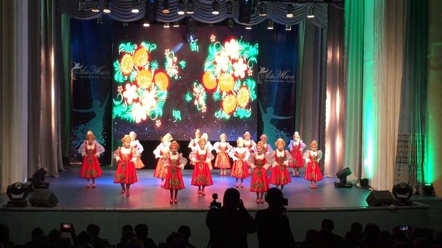 Танец « Русский Стилизованный» Танцевальная Студия «АйЖан» смотреть онлайн