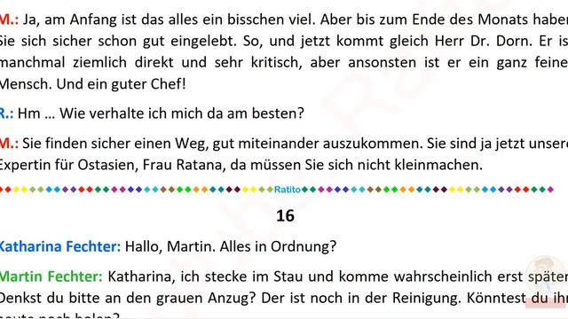 Deutsch lernen im Schlaf & Hören Lesen und Verstehen Niveau B2 - Alltag und Beruf 1/4 - 20 смотреть онлайн