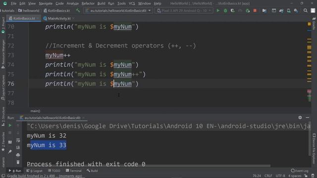 What you need to know about ASSIGNMENT OPERATORS - Android KOTLIN смотреть онлайн