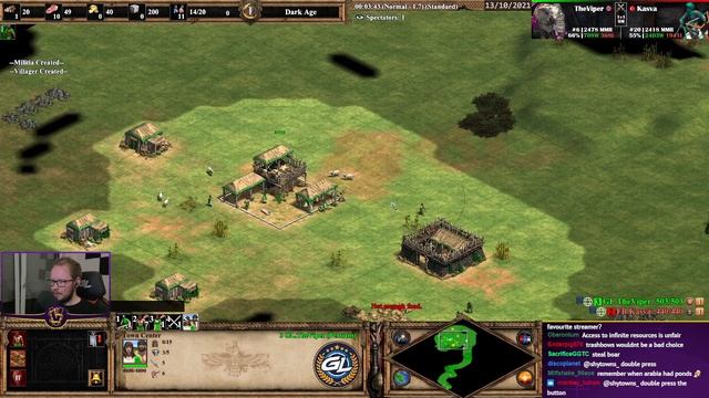 Dark Age Win in Aoe2!? смотреть онлайн