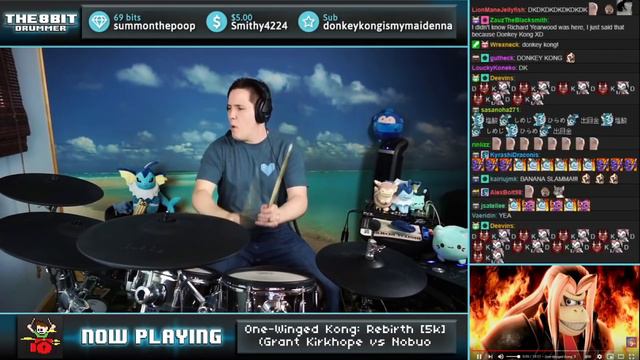 One Winged Kong Rebirth On Drums смотреть онлайн