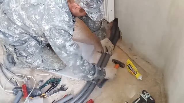 Подключение радиаторов и гребенки трубой "rehau"(26) смотреть онлайн
