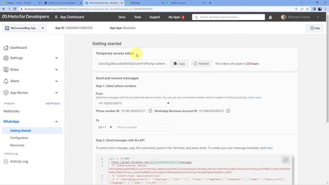 How to Send Shopify Order Notifications on WhatsApp - Shopify to WhatsApp (WhatsApp Cloud API) смотреть онлайн