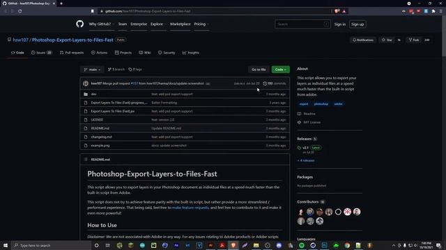 Using script to export all layers from photoshop (PNG, JPG, etc.) смотреть онлайн