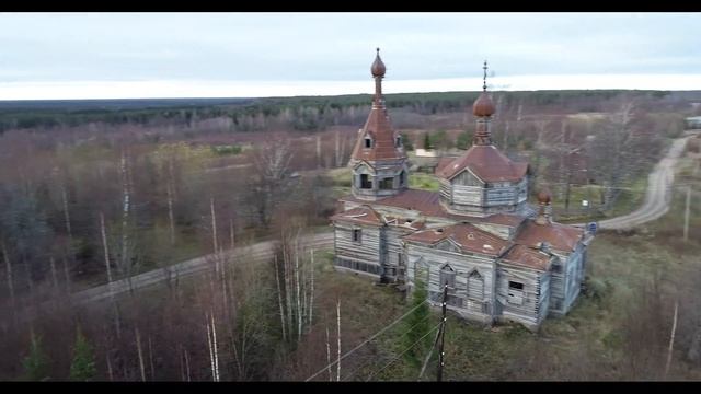 Деревня Орусъярви. Церковь иконы Божией Матери "Всех скорбящих Радость". смотреть онлайн