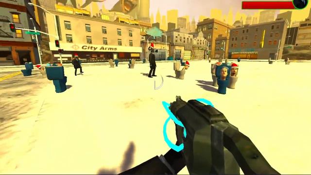 Геймплей инфекции туалетов скибиди (Рождество)🕹️Спикермен против туалетов скибиди | скибиди ванна смотреть онлайн