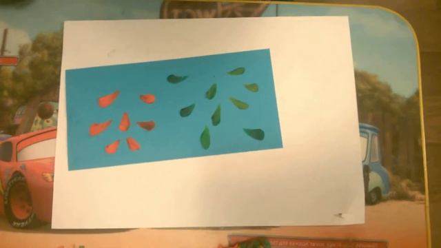 Простая открытка с малышом "Салют". смотреть онлайн