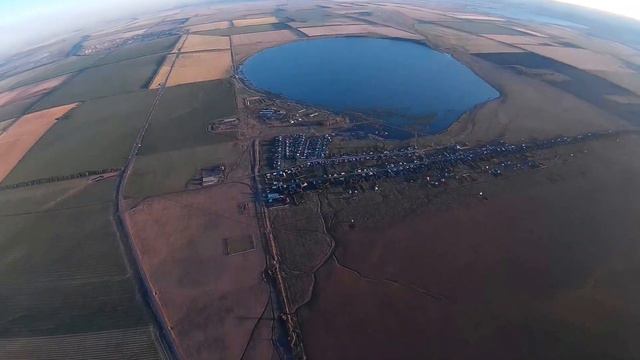 полет на коптере за Магнитогорском, Высота 1км, смотреть онлайн