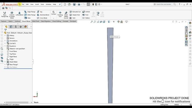Solidworks Portable Stool | SPD | Tutorial смотреть онлайн