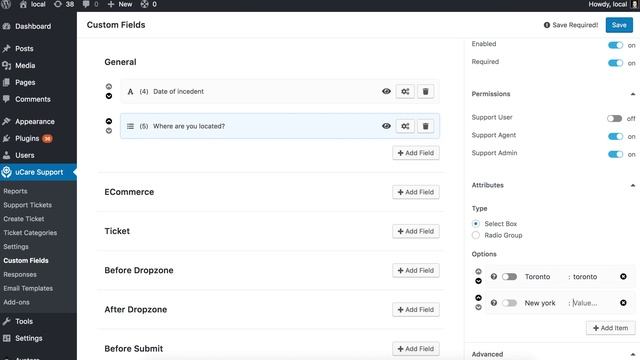uCare Help Desk - Custom Fields Demo смотреть онлайн