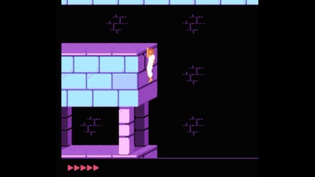 Dendy (Famicom,Nintendo,Nes) 8-bit Prince of Persia Level 7