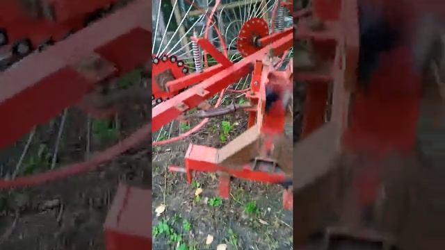Граблі сонечко на чотири колеса до мототрактора з трохточкой ??? смотреть онлайн