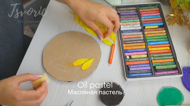DIY Sunflower / Подсолнух своими руками / DIY TSVORIC смотреть онлайн