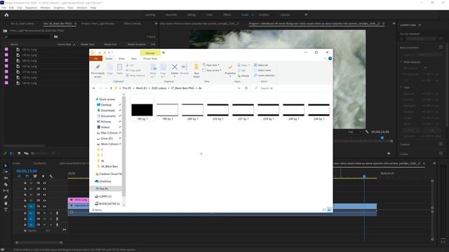 Adding Black Bars to your videos with PNGs | Free Download смотреть онлайн
