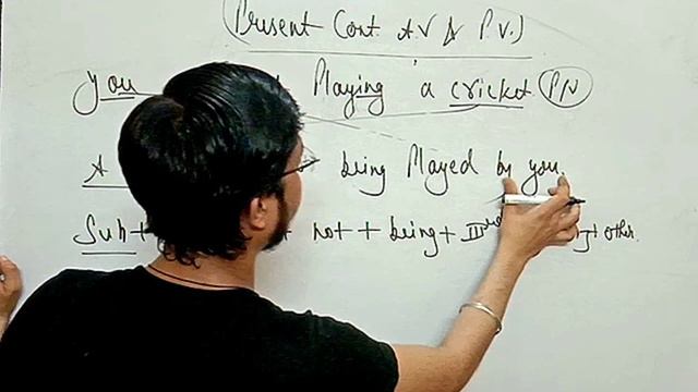 (Present Continuous) Active and Passive voice By Aman Srivastava смотреть онлайн