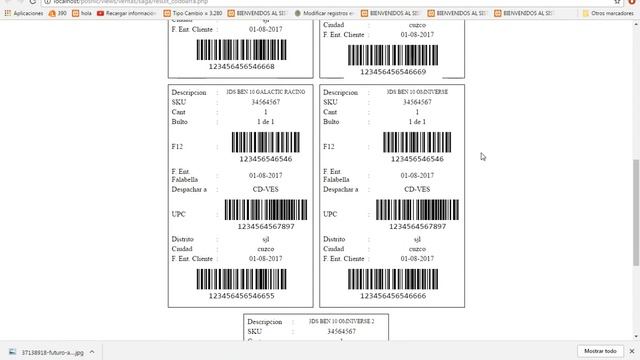 Generar Códigos de Barras en PDF desde PHP y MySQL смотреть онлайн