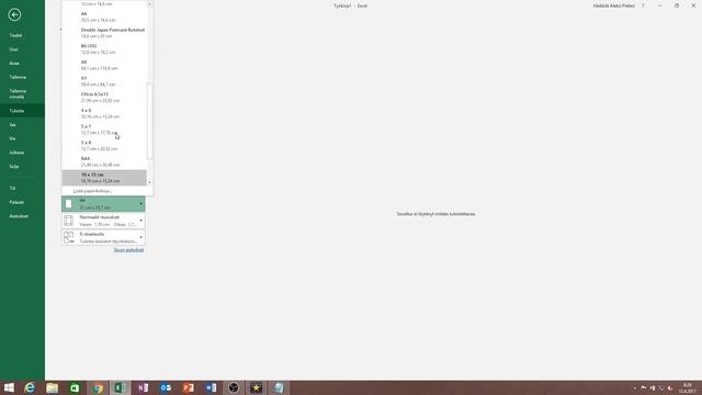 Excel 11. Sivun asetukset ja tulostaminen, paperin suunta, sovittaminen sivulle, sivunvaihdot смотреть онлайн